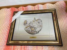 47.5cmbreitx38cmhoch/Edler Bilderrahmen/WandbildSilberrelief