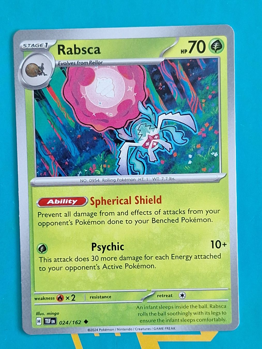 Pokémon Sammelbilder & Trading cards: Rabsca - Temporal Forces Pokemon - #7.1 – Gebraucht aus Altstätten SG von GGsGameshop