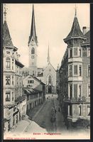 Zürich, Strassenpartie an der Predigerk