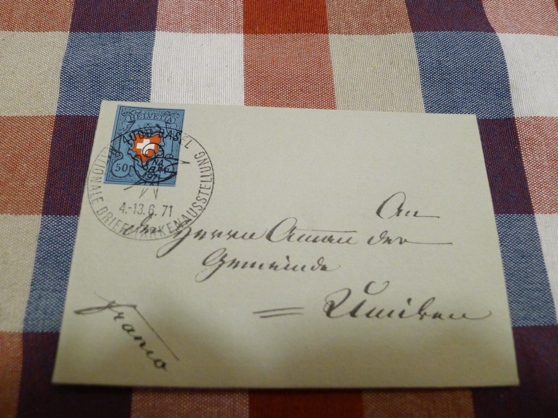Tutti i francobolli: 1971 NABA FDC und kleine FDC mit Siegellack – Usato da Dagmersellen venduto da Zwitschzwitsch 1