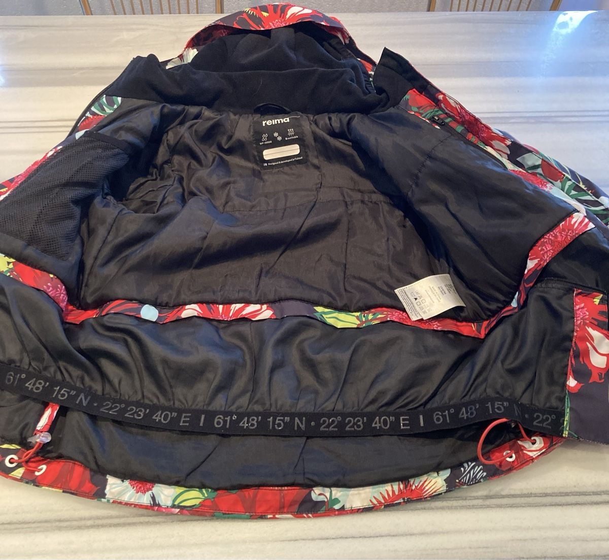 Reima Giacche & Cappotti: ab 1.- Reima Ski/Winterjacke, Gr.128 – Difettoso da Morschach venduto da leonie87 5