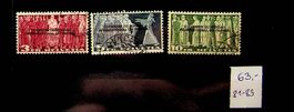SUISSE SERVICES TIMBRES OBLITÉRÉS BIT SBK 63.00 /U705