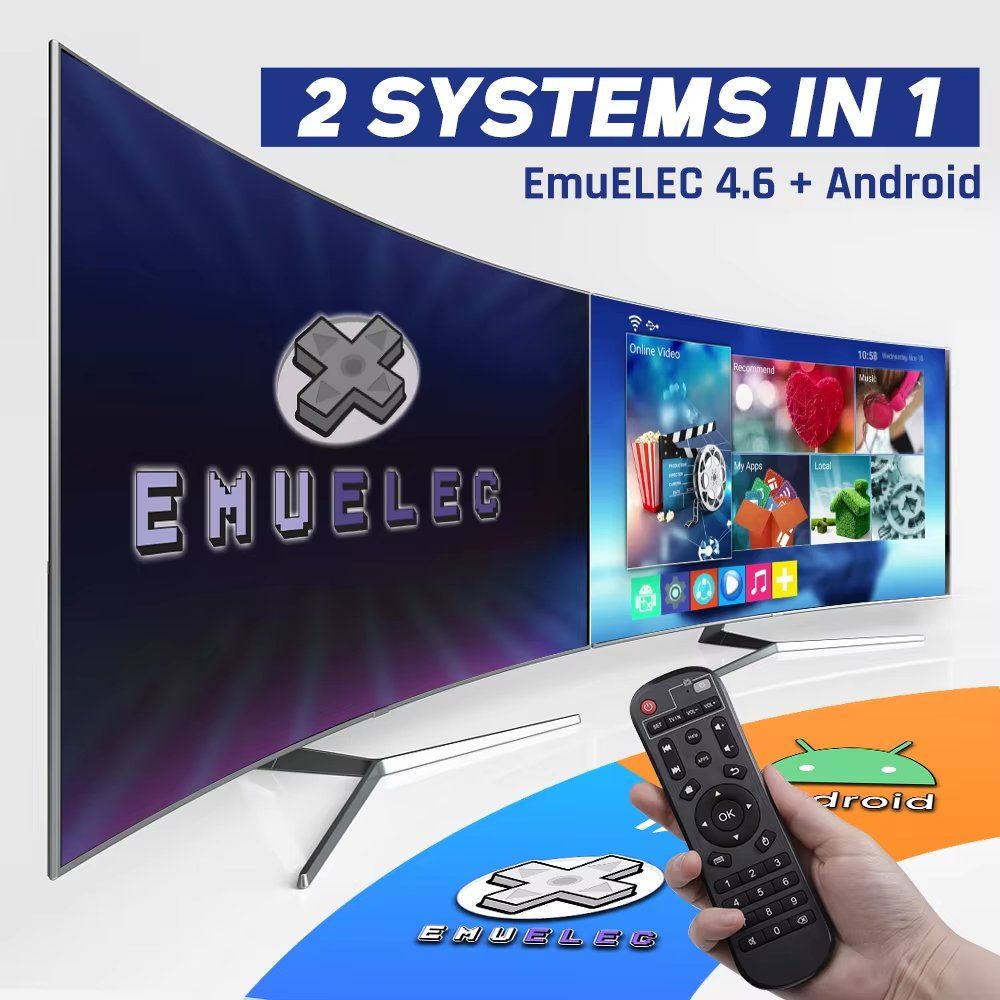 Console: Android TV Retro Game Console - mit 45,000 plus Spiele – Nuovo (secondo la descrizione) da Glattbrugg venduto da har_jgc7 8