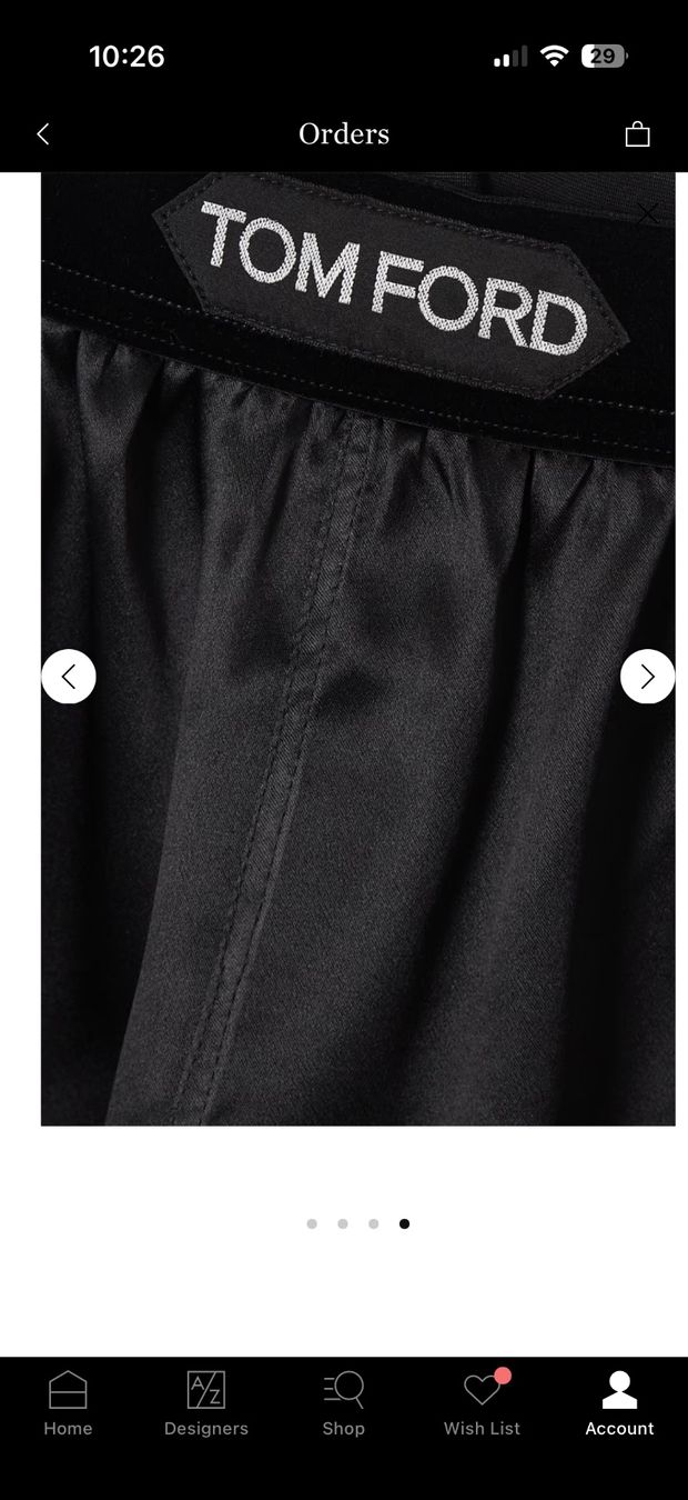Tom Ford Pantaloni: Tom Ford - Shorts aus Seidemgemisch – Usato da Winkel venduto da Stankocuk 3