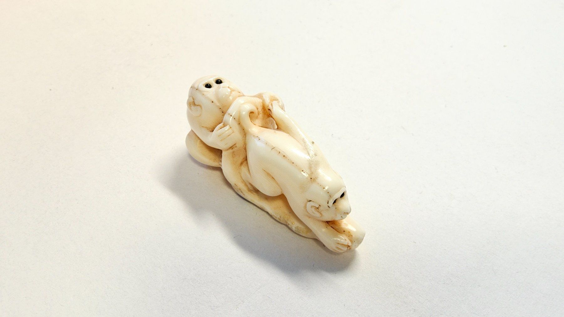 Statuette: Magnifique ancien Netsuke signé – Usato da Malleray venduto da Frederic24 4