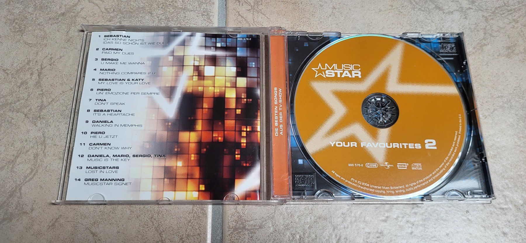 CDs: CD - Music Star Your Favourites 2 – Gebraucht aus Münsingen von Heroism2010 2