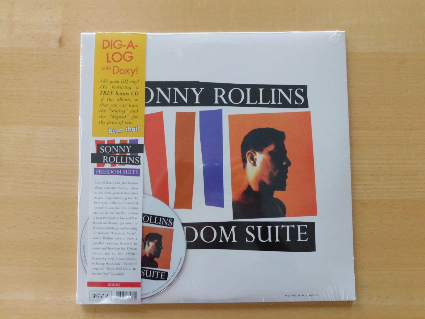 Dischi in vinile: Sonny Rollins - Freedom Suite - Neu! – Nuovo e nell'imballaggio originale da Emmenbrücke venduto da Dickens