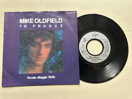 MIKE OLDFIELD tolle Single Kult MAGGIE REILLY To France