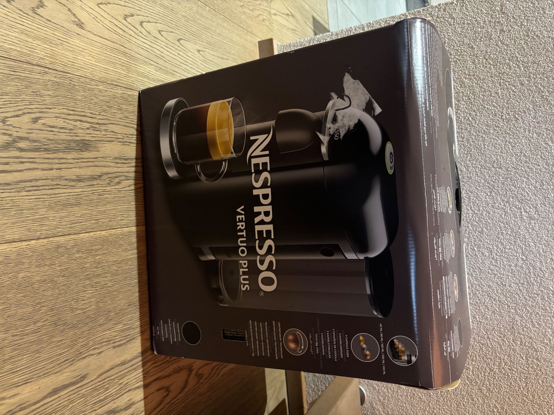 Nespresso vertuo plus machine à café noire (Gebraucht) in Le Landeron ...