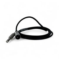 2m Audiokabel Klinke M Mono 6.35mm auf XLR M Stecker (X1021)