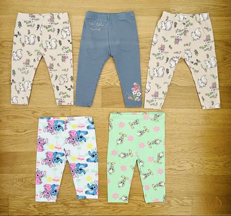 5 Leggings Taille 86
