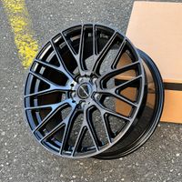 AUDI VW SEAT SKODA MERCEDES BMW SANSAR 9X19 Schwarz mit Grau