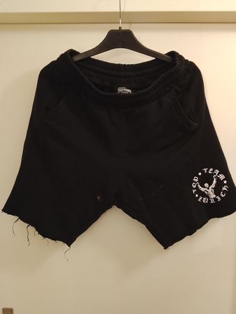 TOP TEAM ZÜRICH Shorts L  Schwarz - MMA Muay Thai Boxen 🥊