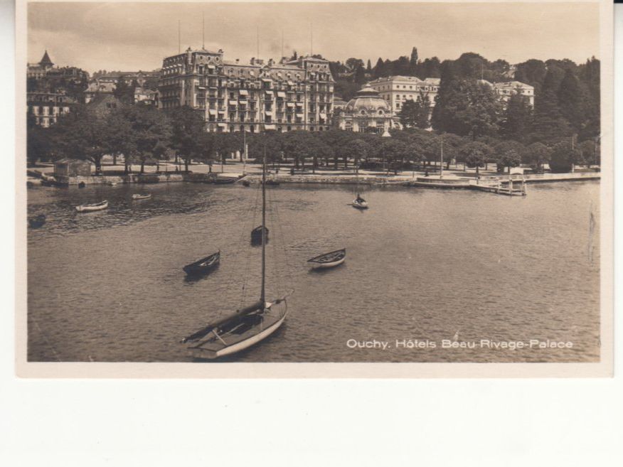 Cartoline postali: Ouchy ca. 1930 – Usato da Bürglen TG venduto da StampGraf