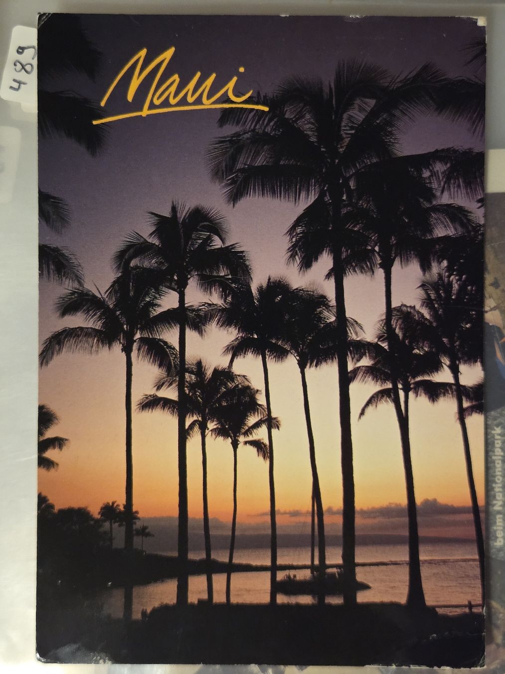 Cartoline postali: Ansichtskarte Maui USA – Usato da Dintikon venduto da Vexi