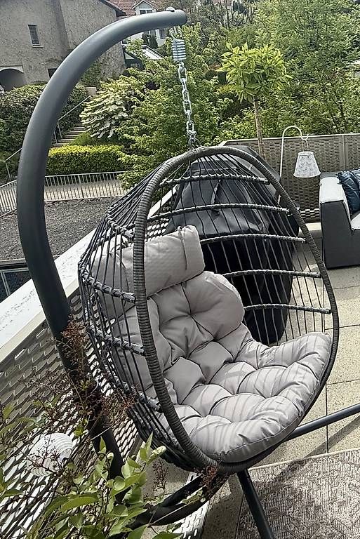 Poltrone pensili da giardino: Neuer Hängekorb / Hängesessel  unbenutzt – Usato da Forch venduto da Schneeflocke_22 1