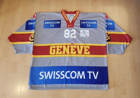 Maillot Genève Servette (Spengler Cup), taille XXL, Nr. 82