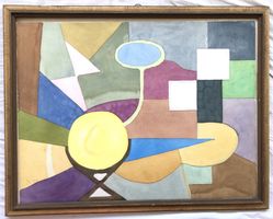 Janusz Haka (*1951) - Gemälde - Aquarell - Abstrakt Frühwerk