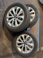 Alufelgen mit Sommerreifen, 205/55R16, 2x 0524/2x nicht gut