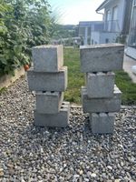 8 Stück Kalksandsteine 25 x 14.5 x 14 cm