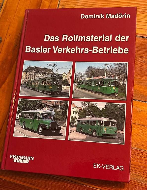 Livres: Das Rollmaterial der Basler Verkehrs-Betriebe – Neuf (Voir description) à Troistorrents par Patalax