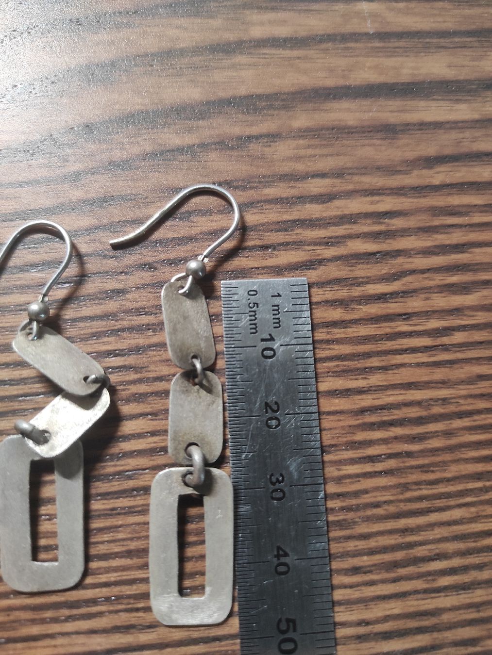 Orecchini pendenti & Orecchini a lobo: Silberschmuck Ohrringe Kette Hängend – Usato da Basel venduto da gnt_zv2n 2