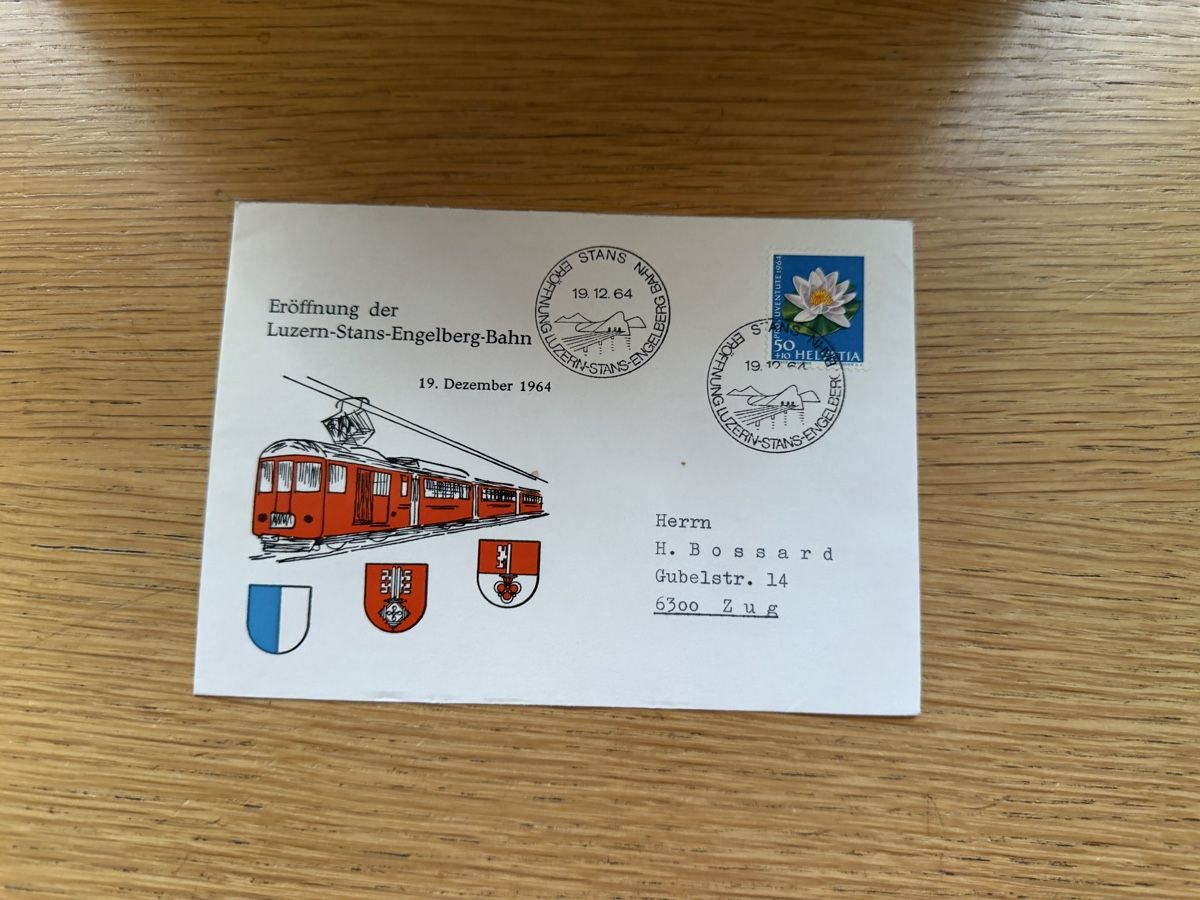 Tutti i francobolli: 5 Sonderbriefe Schweiz – Usato da Murgenthal venduto da Tina_4055 4