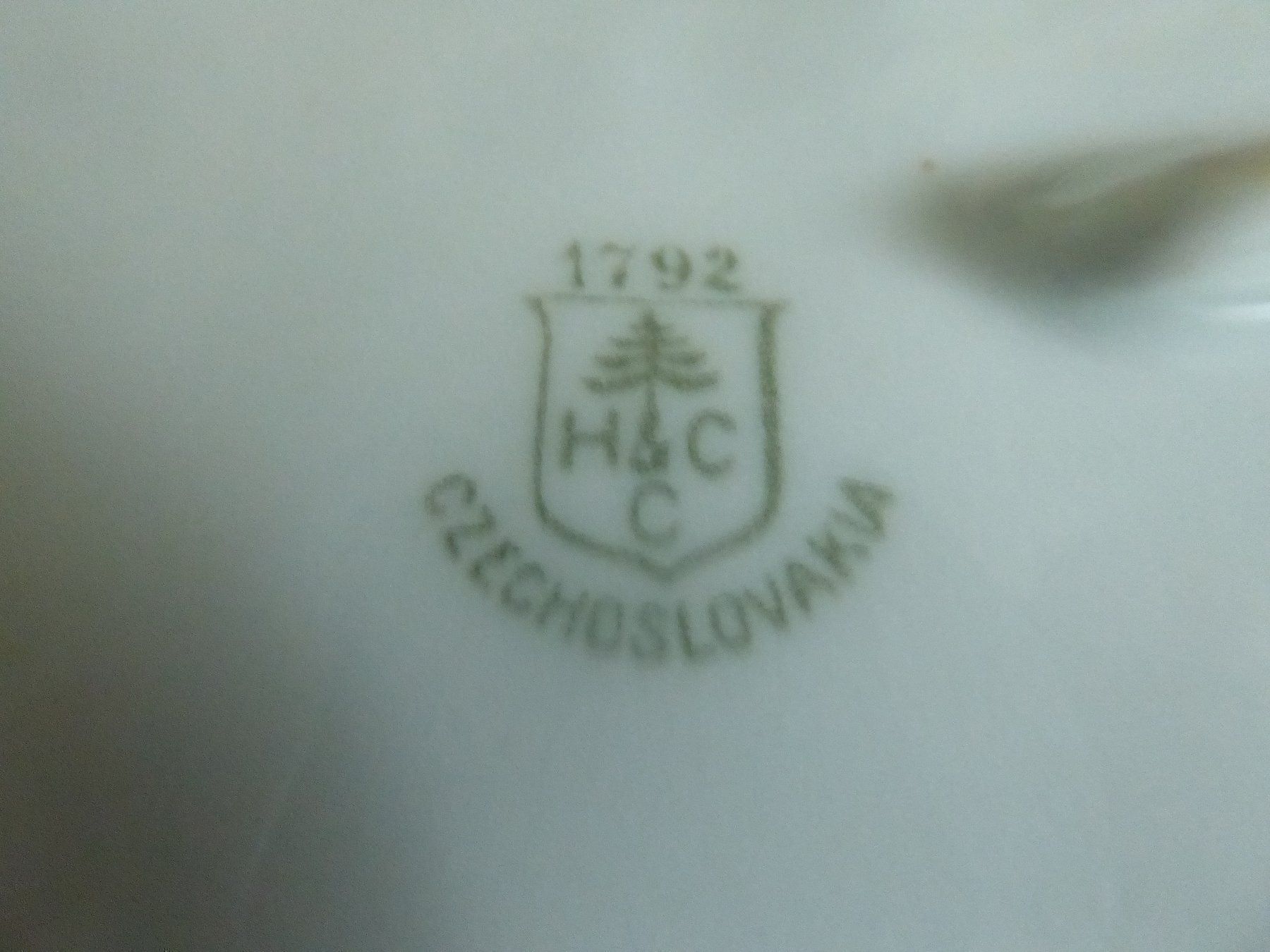 Piatti di portata: Serviceplatte  1792 HCC Czechoslovakia – Usato da Zürich venduto da Chaeffeler 3
