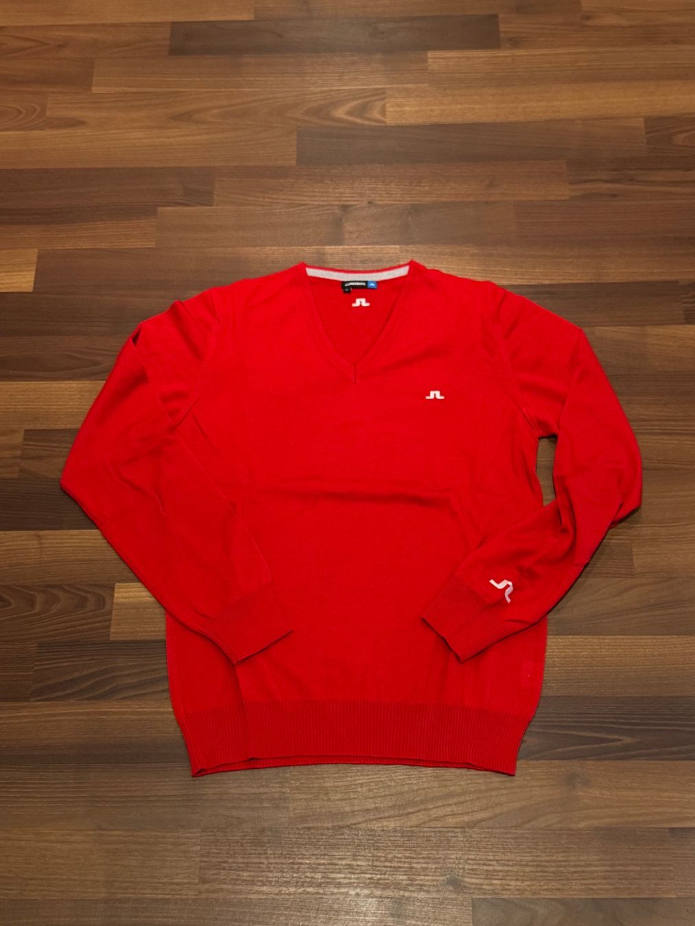 Lindeberg Maglioni & Felpe: J.Lindeberg Merino V-Neck Pullover rot – Usato da Gränichen venduto da lixil 2