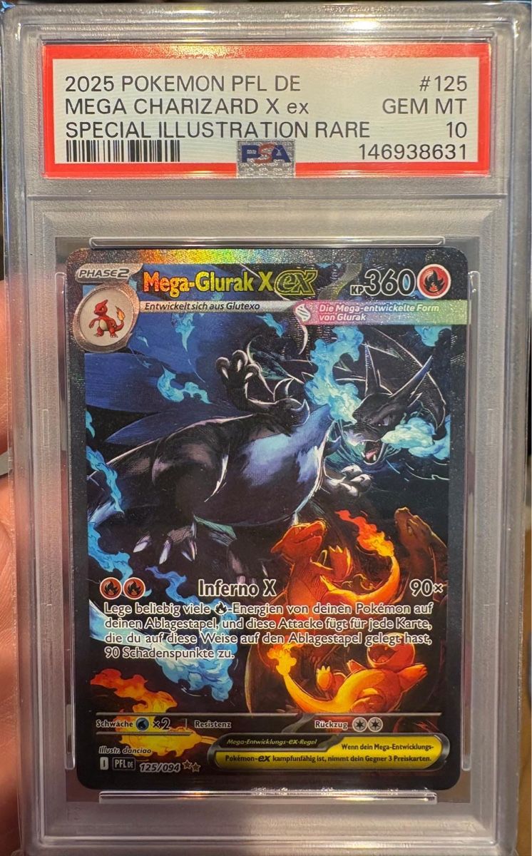 Pokémon Carte collezionabili: Mega Glurak X ex PSA 10 – Nuovo (secondo la descrizione) da Rüschlikon venduto da Zorro8803