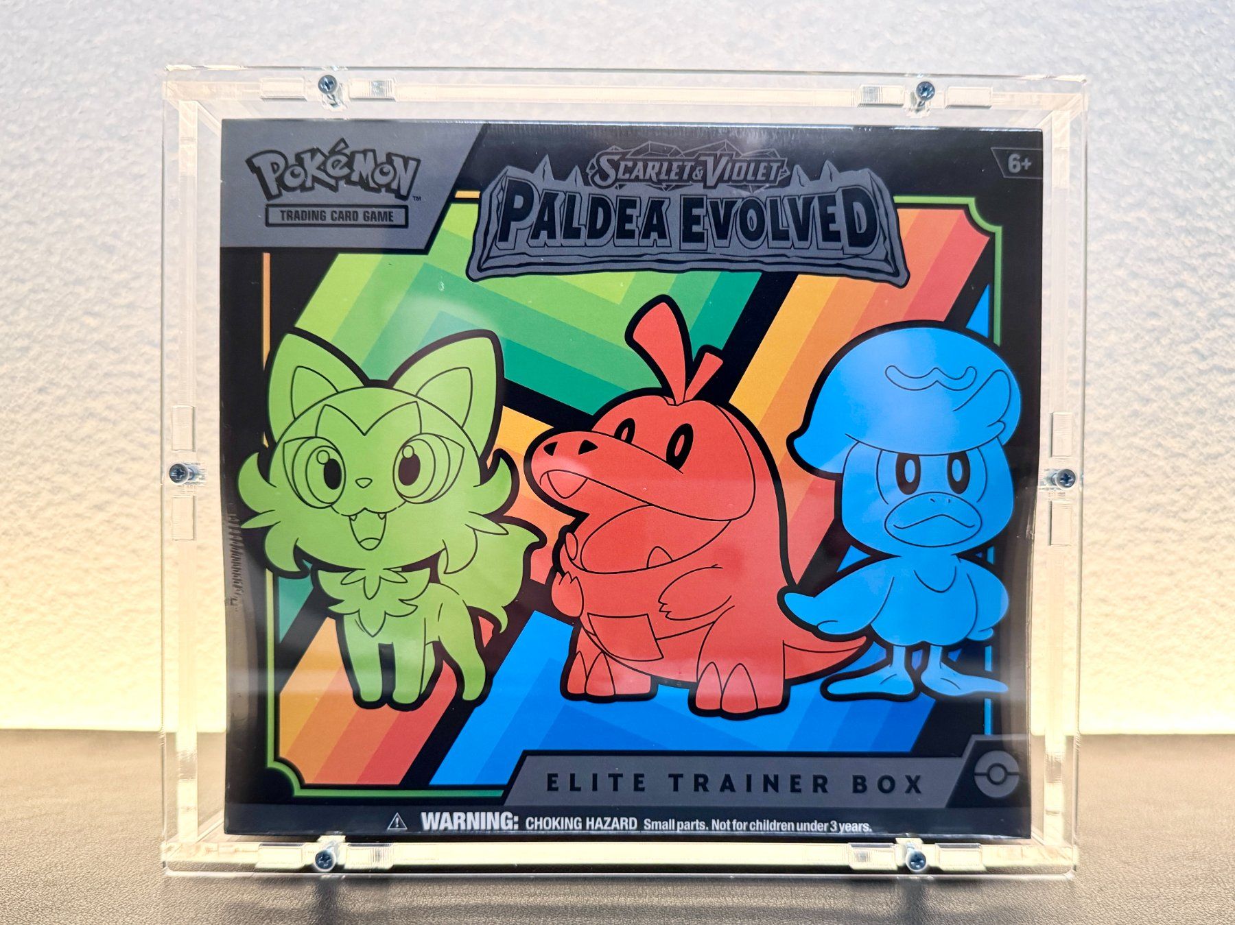 Pokémon Cartes à collectionner: Pokémon Paldea Evolved ETB EN OVP + Acrylbox – Neuf avec emballage d'origine à Schlatt TG par catch_up