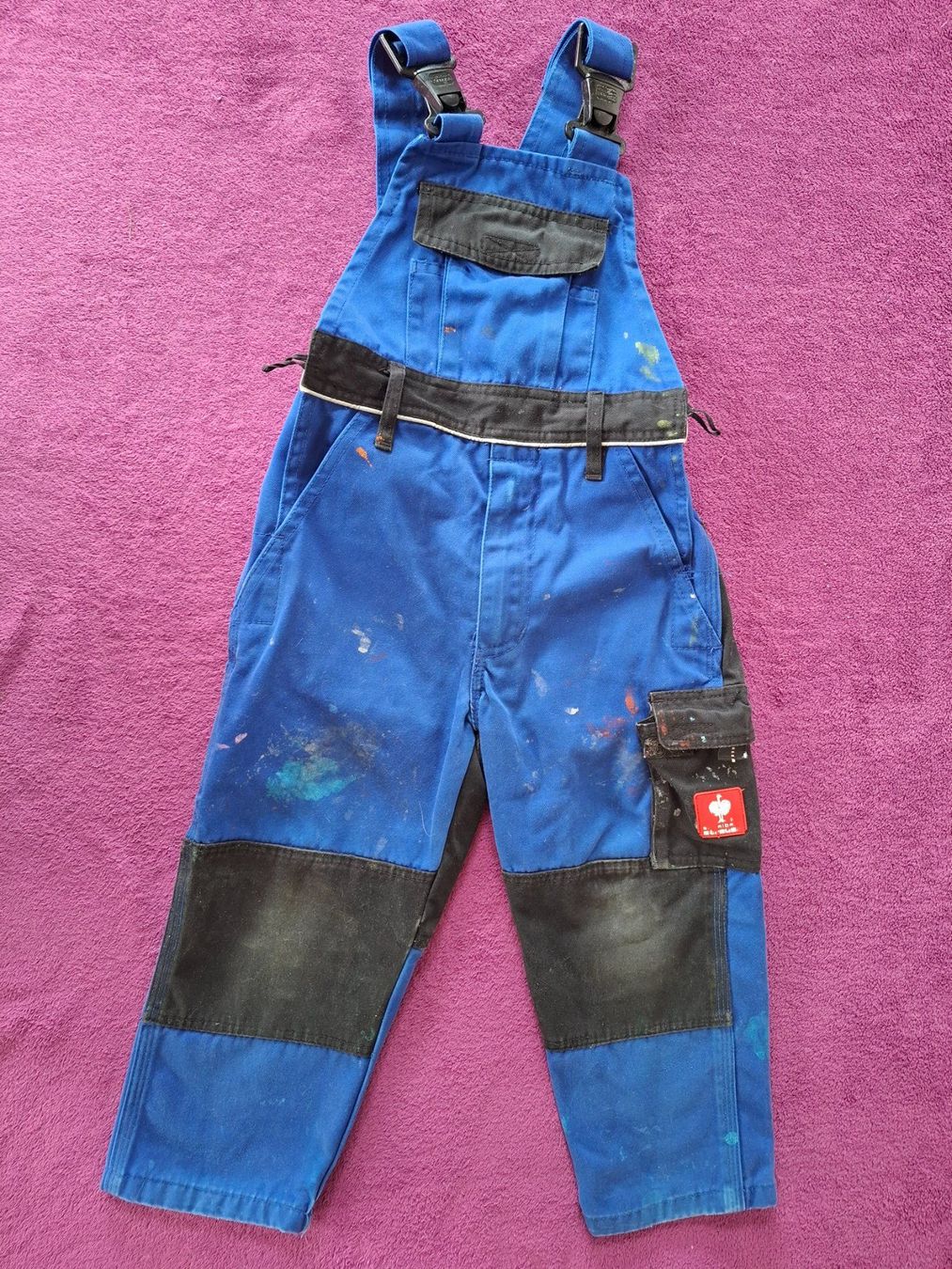 Engelbert Strauss Pantaloni: Engelbert Strauss Latzhose / Hose - Gr. 98/104 – Usato da Müllheim Dorf venduto da Seeeule01