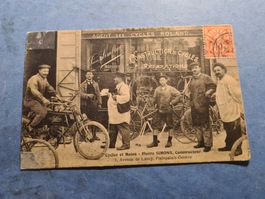 FAHRRAD & MOTORRAD SIMONA GENF 1910 CARTE VINTAGE