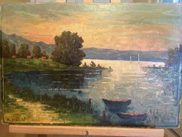 Hans Sterchi 1900 - am Untersee