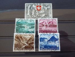 1952 - Pro Patria - Ersttag Voll Stempel ET · deutsch