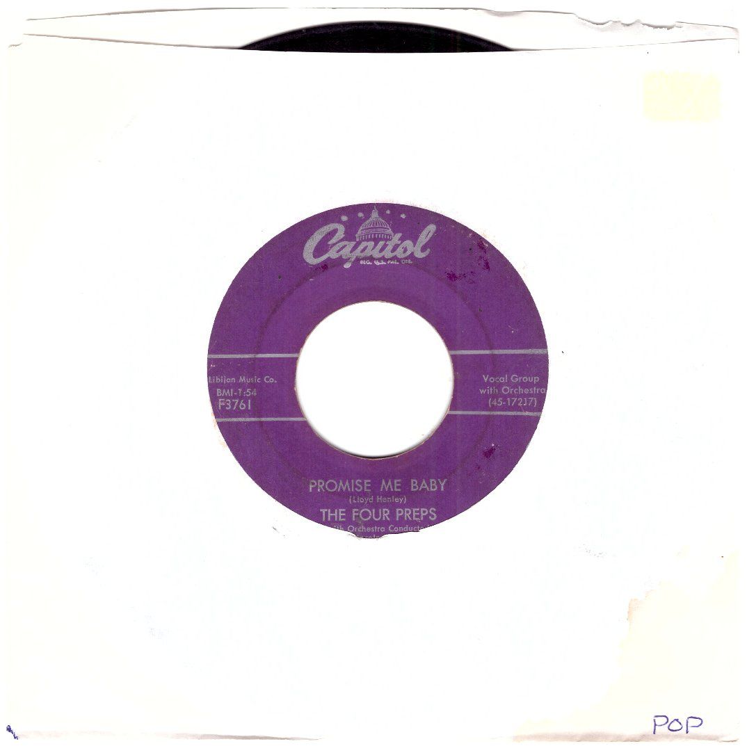 Dischi in vinile: THE FOUR PREPS – Usato da Bassersdorf venduto da house-of-vinyl