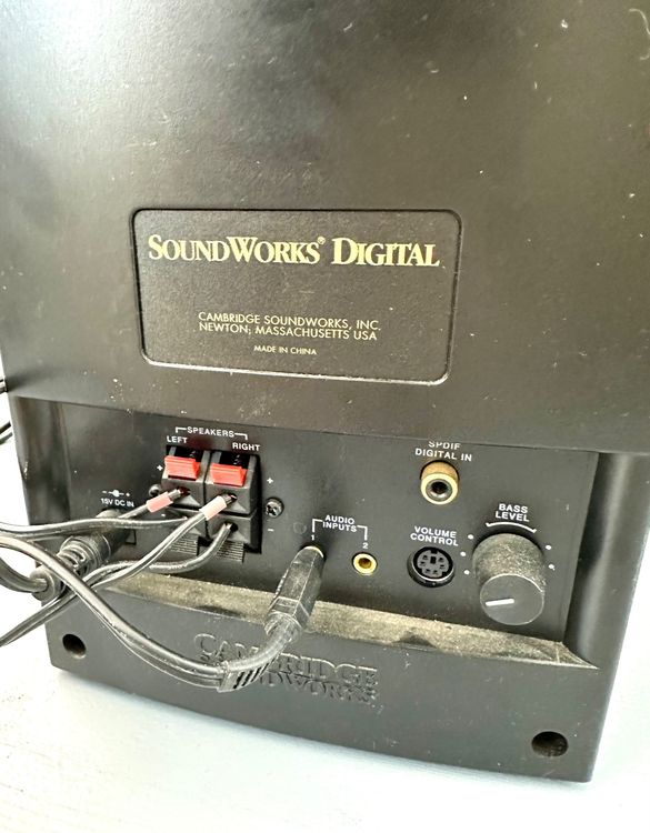 ♦️ LAUTSPRECHERSYSTEM „CAMBRIDGE SOUNDWORKS“ AB 1.- !!! (Gebraucht) in ...
