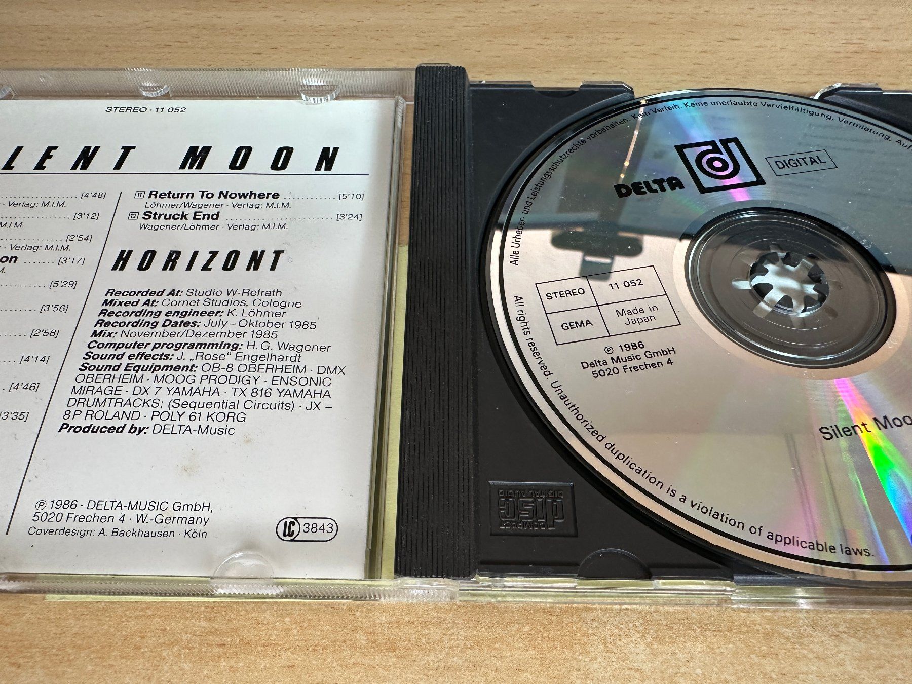 CD: R1 Horizont – Silent Moon – Usato da Rikon im Tösstal venduto da Alpenmutz 2