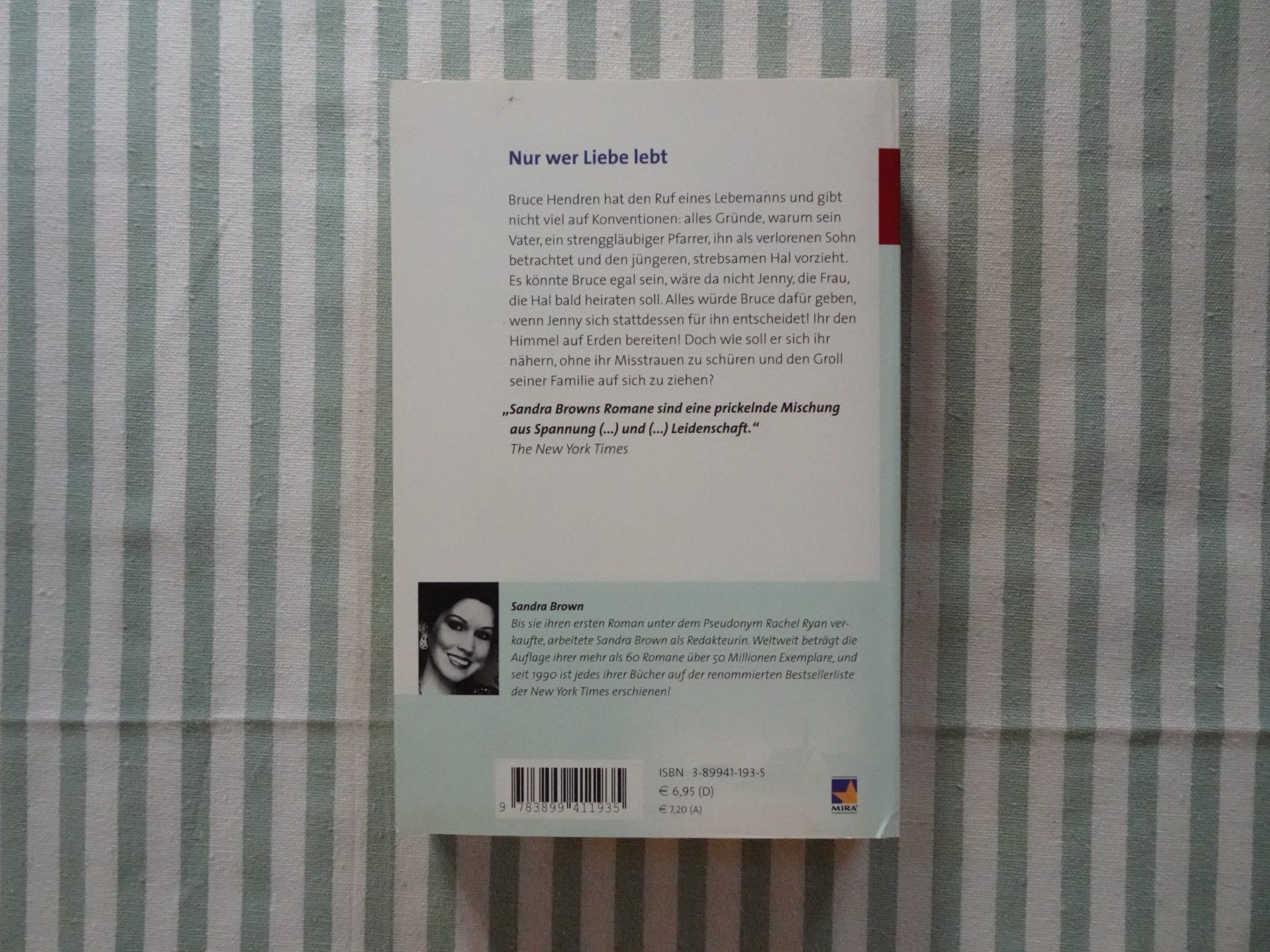 Libri: Sandra Brown - Nur wer Liebe lebt - B787 – Usato da Küssnacht am Rigi venduto da Bookslove-Divers 1