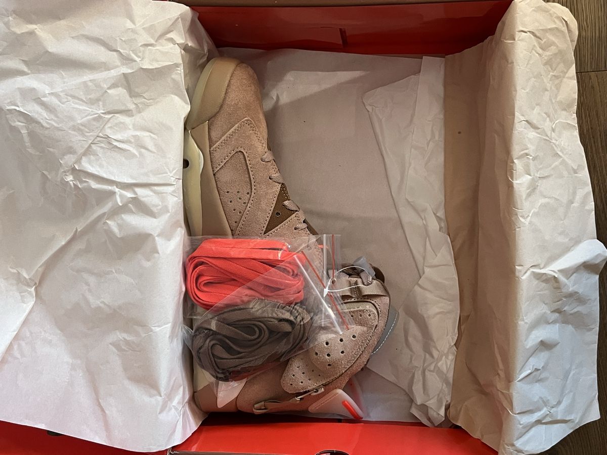 Jordan Scarpe da uomo: JORDAN 6 Retro Travis Scott British Khaki – Nuovo (secondo la descrizione) da Andelfingen venduto da Riggi_007 4