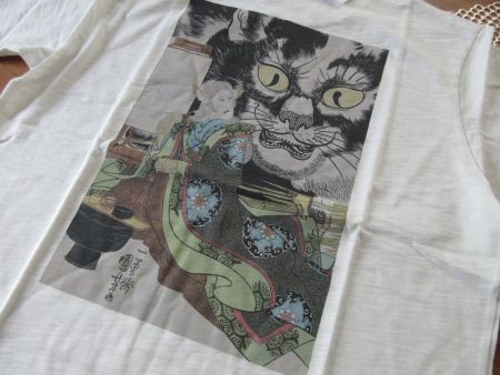 UNIQLO UT Japanese UKIYO-E DARK FANTASY/ T-Shirt New/L!