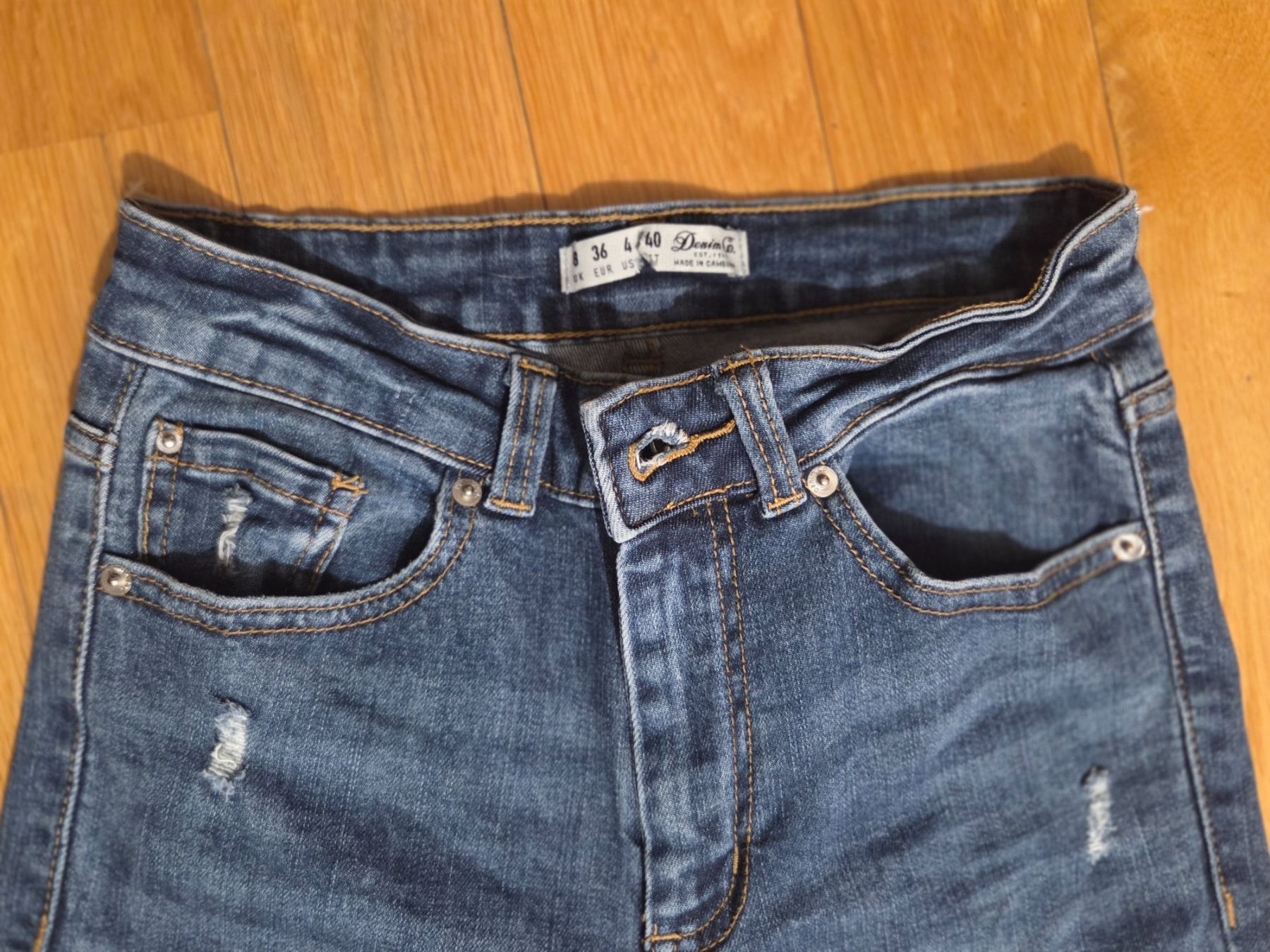 Jeans: High Waist Jeanshose mit Elastn Denim Gr.36 – Usato da Sachseln venduto da dz1979dz 3