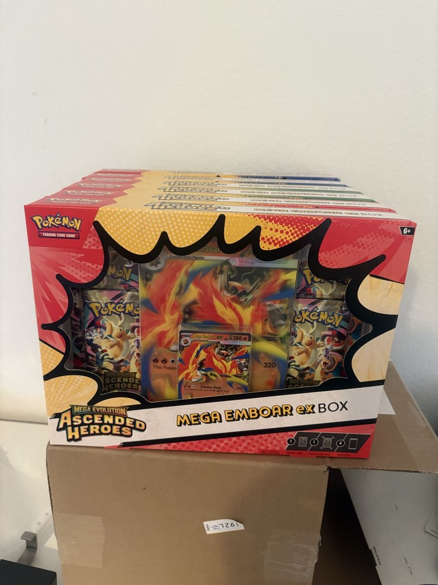 Bandai Carte collezionabili: Pokemon Mega Evolution Ascended Heroes Boxes Ex EN - 6x – Nuovo e nell'imballaggio originale da Lausanne venduto da dio_rgt2 3