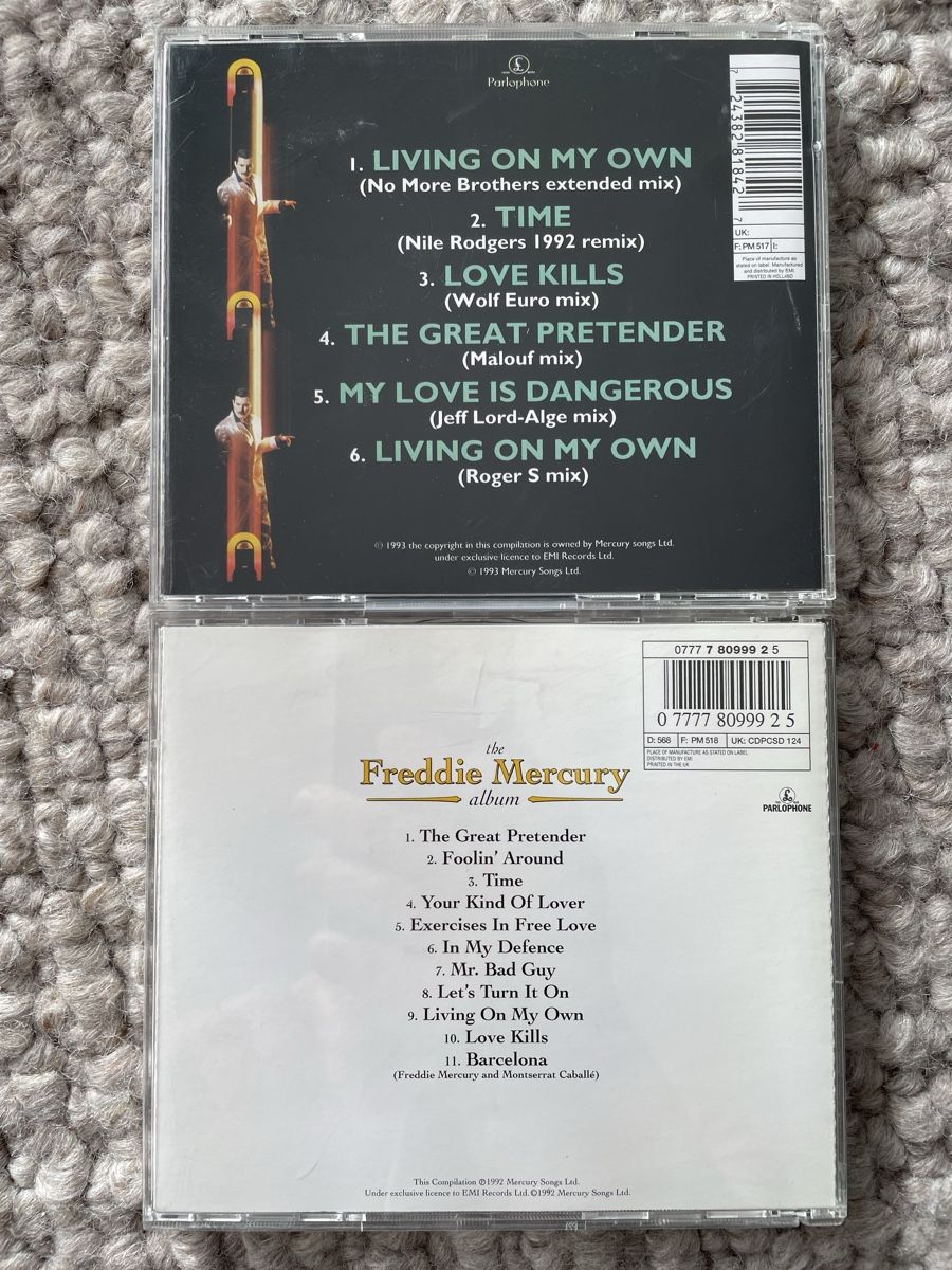 CD: 2x Freddie Mercury – Nuovo (secondo la descrizione) da Reinach AG venduto da trigger7811 1