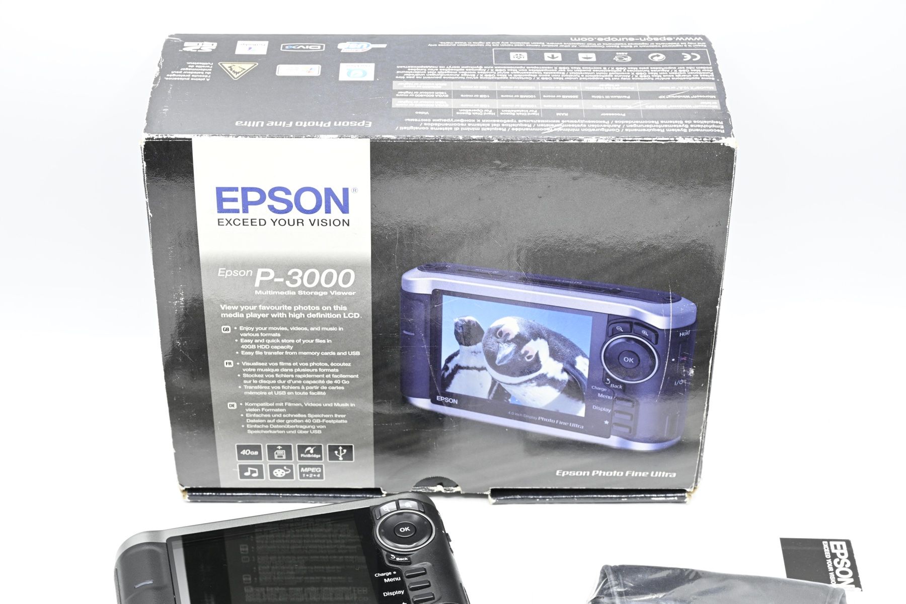 Dischi rigidi: Epson P-3000 - 40GB! – Usato da Bellinzona venduto da CarpiFotoSA 4