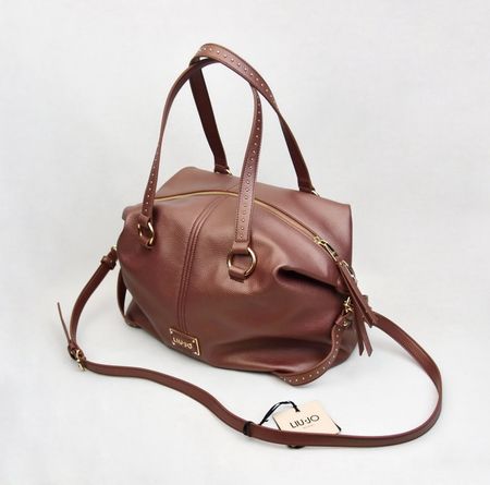 LIU JO-Tasche - Schultertasche-Reisetasche/braun/36x26x19