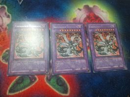 Yugioh 3 x Chimeratech Überdrache