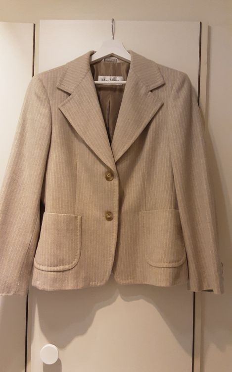 Pull SAUVAGE POÉSIE En Laine Mohair - Couleur Orange Beige, Taille L/XL - Occasion Très Bon état