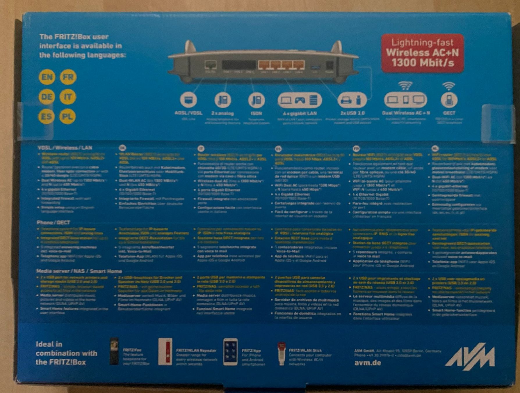Fritz Modems & Routeurs: AVM FRITZ!Box WLAN 7490 A/VDSL – D'occasion à Nussbaumen AG par nexo 3