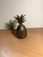 Deko Ananas Messingdose